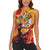 Hispanic Heritage Month Women Sleeveless Polo Shirt Espana Flamenco - Wonder Print Shop