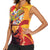 Hispanic Heritage Month Women Sleeveless Polo Shirt Espana Flamenco - Wonder Print Shop