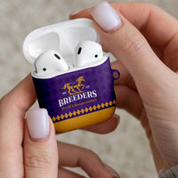 Personalized Breeders Horse Racing 2025 AirPods Case Del Mar Awaits - Wonder Print Shop