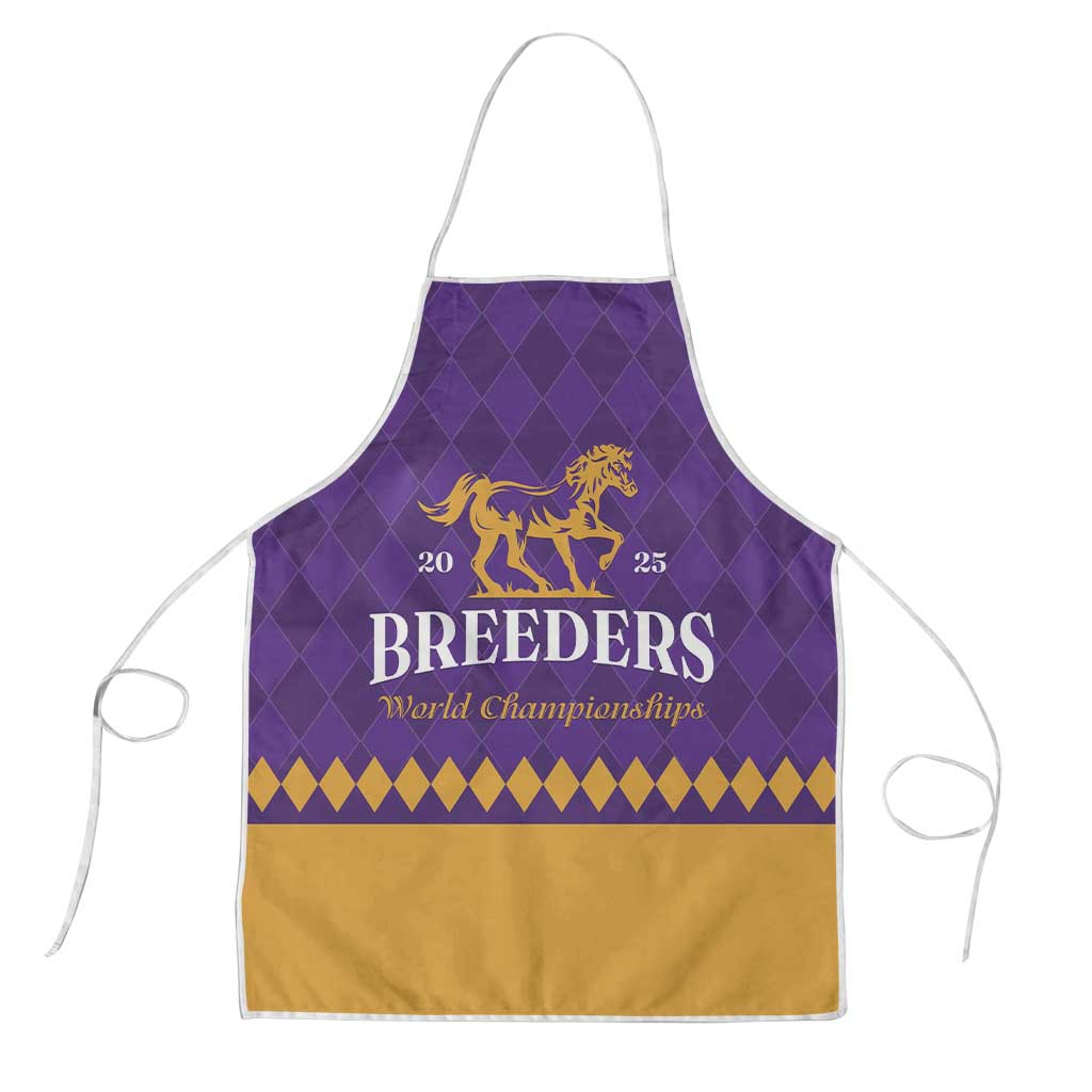Personalized Breeders Horse Racing 2025 Apron Del Mar Awaits - Wonder Print Shop