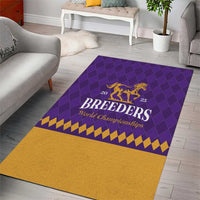Personalized Breeders Horse Racing 2025 Area Rug Del Mar Awaits - Wonder Print Shop
