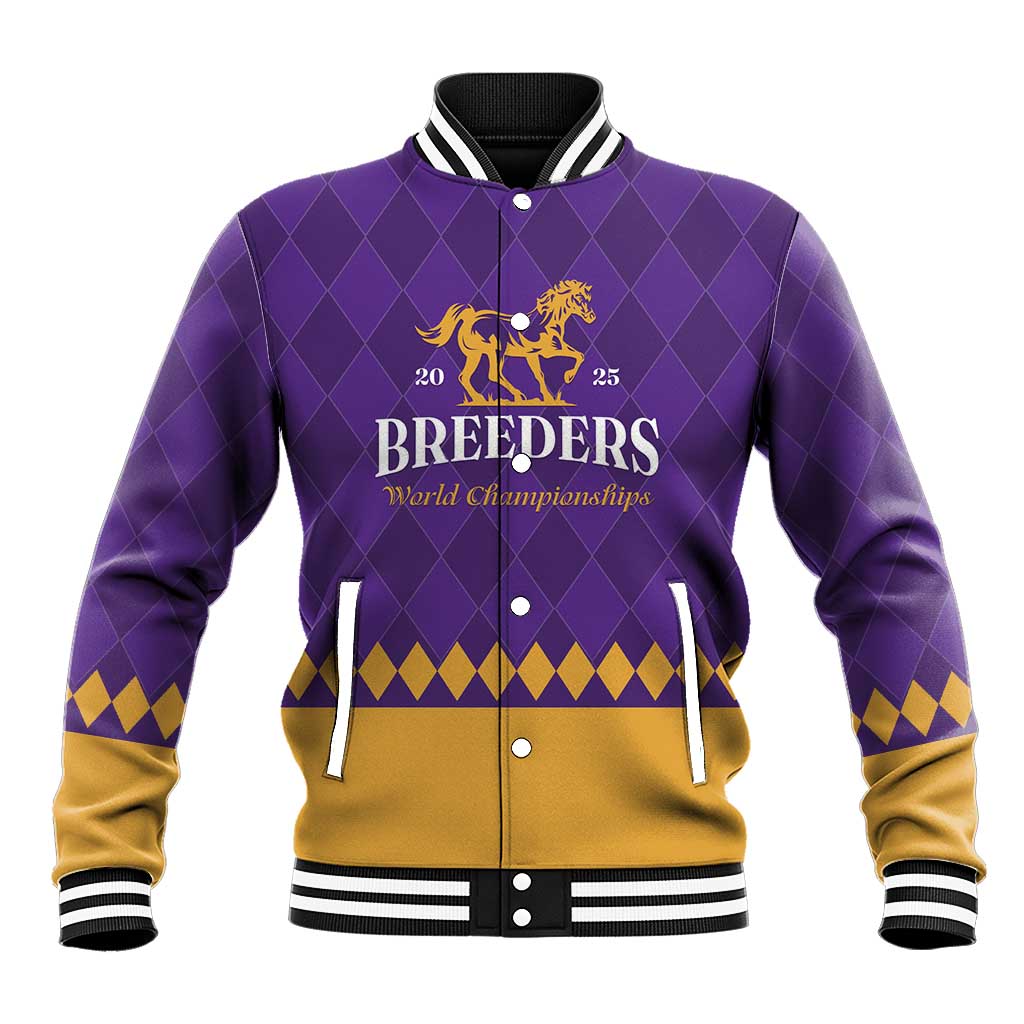 Personalized Breeders Horse Racing 2025 Baseball Jacket Del Mar Awaits - Wonder Print Shop