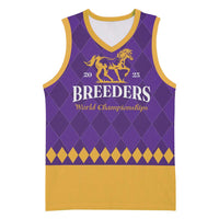 Personalized Breeders Horse Racing 2025 Basketball Jersey Del Mar Awaits - Wonder Print Shop