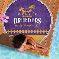 Personalized Breeders Horse Racing 2025 Beach Blanket Del Mar Awaits - Wonder Print Shop