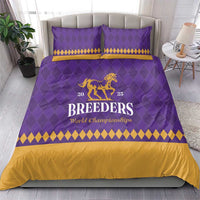 Personalized Breeders Horse Racing 2025 Bedding Set Del Mar Awaits - Wonder Print Shop