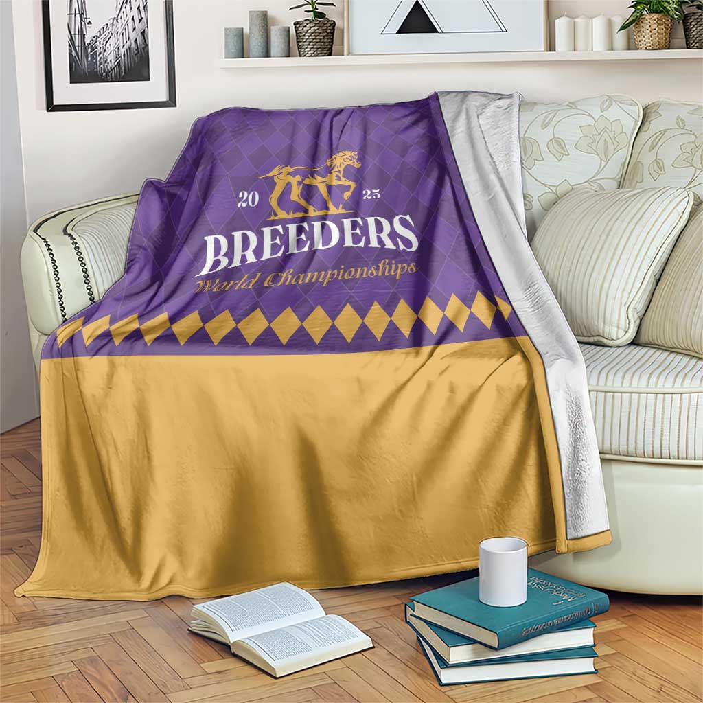 Personalized Breeders Horse Racing 2025 Blanket Del Mar Awaits - Wonder Print Shop