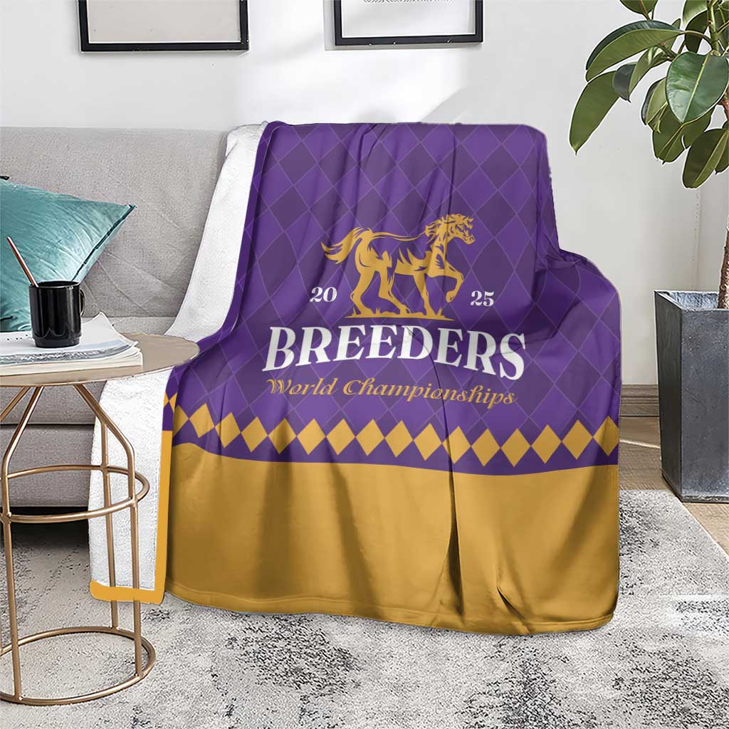 Personalized Breeders Horse Racing 2025 Blanket Del Mar Awaits - Wonder Print Shop