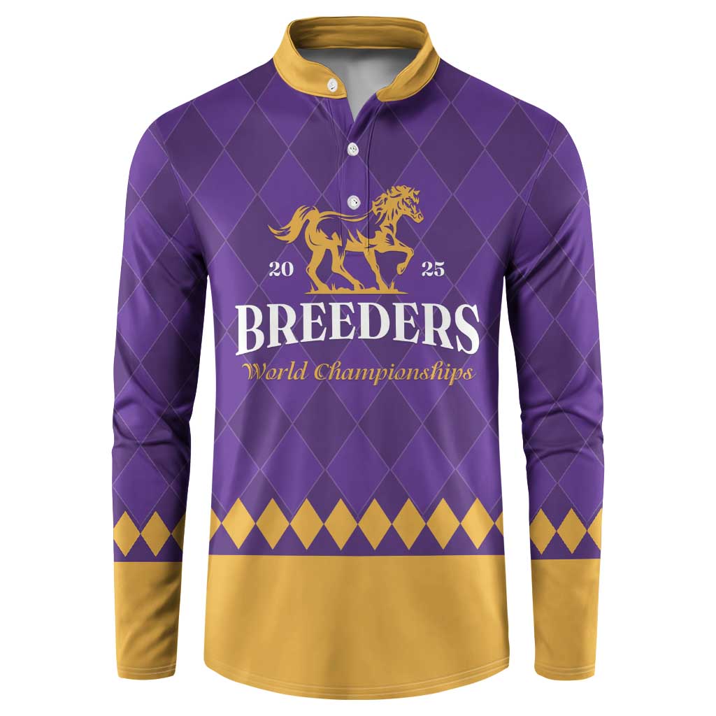 Personalized Breeders Horse Racing 2025 Button Sweatshirt Del Mar Awaits - Wonder Print Shop