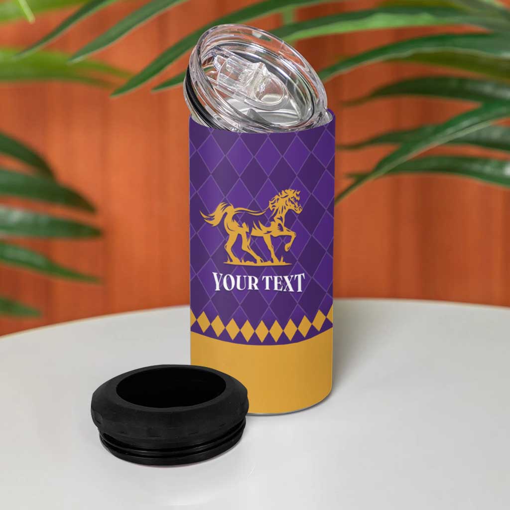 Personalized Breeders Horse Racing 2025 4 in 1 Can Cooler Tumbler Del Mar Awaits - Wonder Print Shop