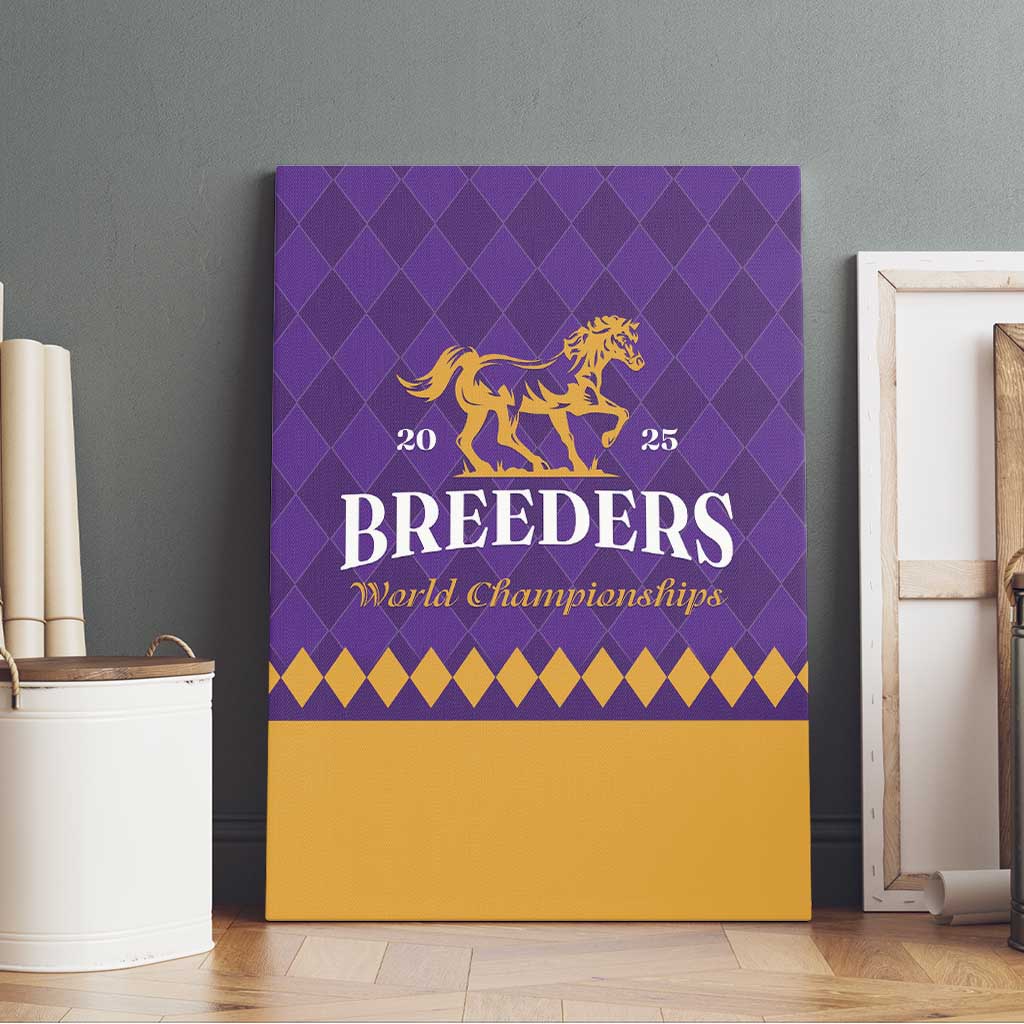 Personalized Breeders Horse Racing 2025 Canvas Wall Art Del Mar Awaits - Wonder Print Shop