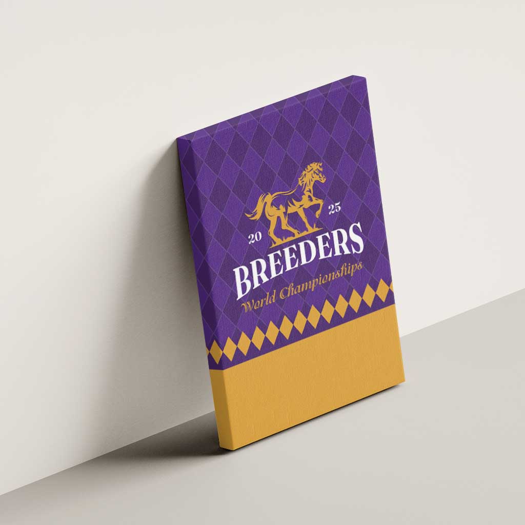 Personalized Breeders Horse Racing 2025 Canvas Wall Art Del Mar Awaits - Wonder Print Shop