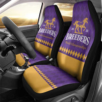 Personalized Breeders Horse Racing 2025 Car Seat Cover Del Mar Awaits - Wonder Print Shop