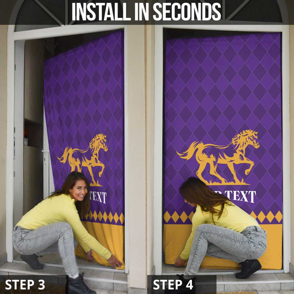 Personalized Breeders Horse Racing 2025 Door Cover Del Mar Awaits - Wonder Print Shop