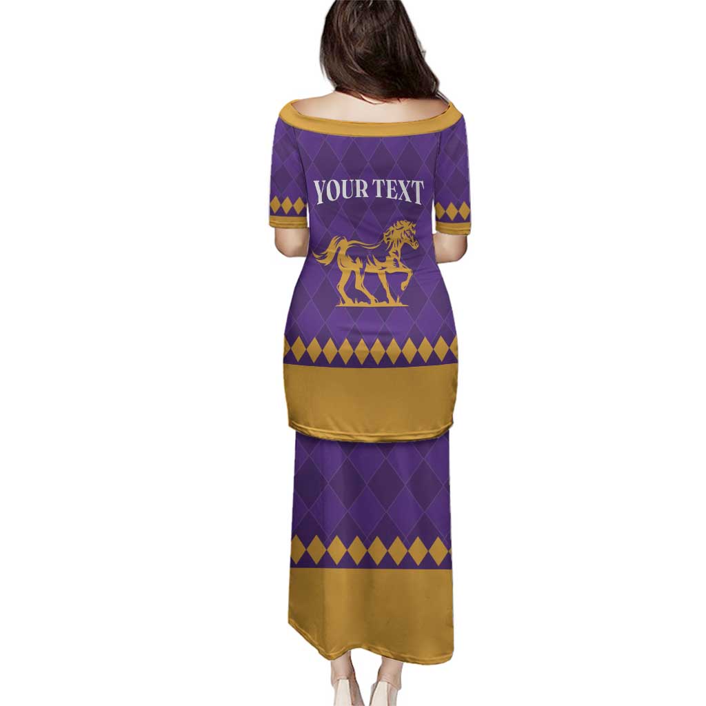 Personalized Breeders Horse Racing 2025 Family Matching Puletasi and Hawaiian Shirt Del Mar Awaits - Wonder Print Shop