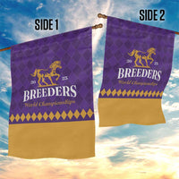 Personalized Breeders Horse Racing 2025 Garden Flag Del Mar Awaits - Wonder Print Shop