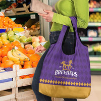 Personalized Breeders Horse Racing 2025 Grocery Bag Del Mar Awaits - Wonder Print Shop