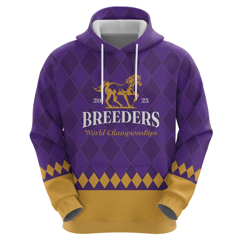 Personalized Breeders Horse Racing 2025 Hoodie Del Mar Awaits - Wonder Print Shop