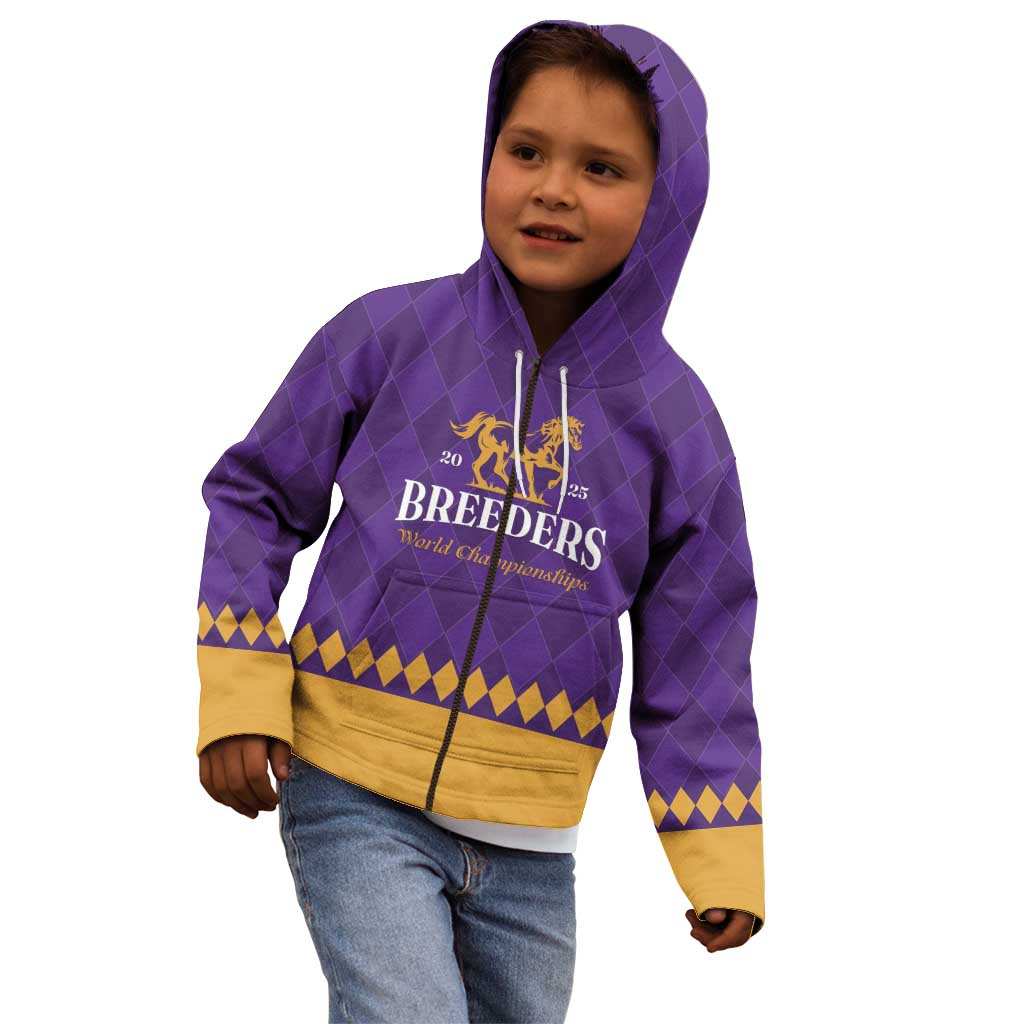Personalized Breeders Horse Racing 2025 Kid Hoodie Del Mar Awaits - Wonder Print Shop