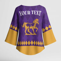 Personalized Breeders Horse Racing 2025 Kimono Sleeve Blouse Del Mar Awaits - Wonder Print Shop