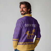 Personalized Breeders Horse Racing 2025 Long Sleeve Polo Shirt Del Mar Awaits - Wonder Print Shop