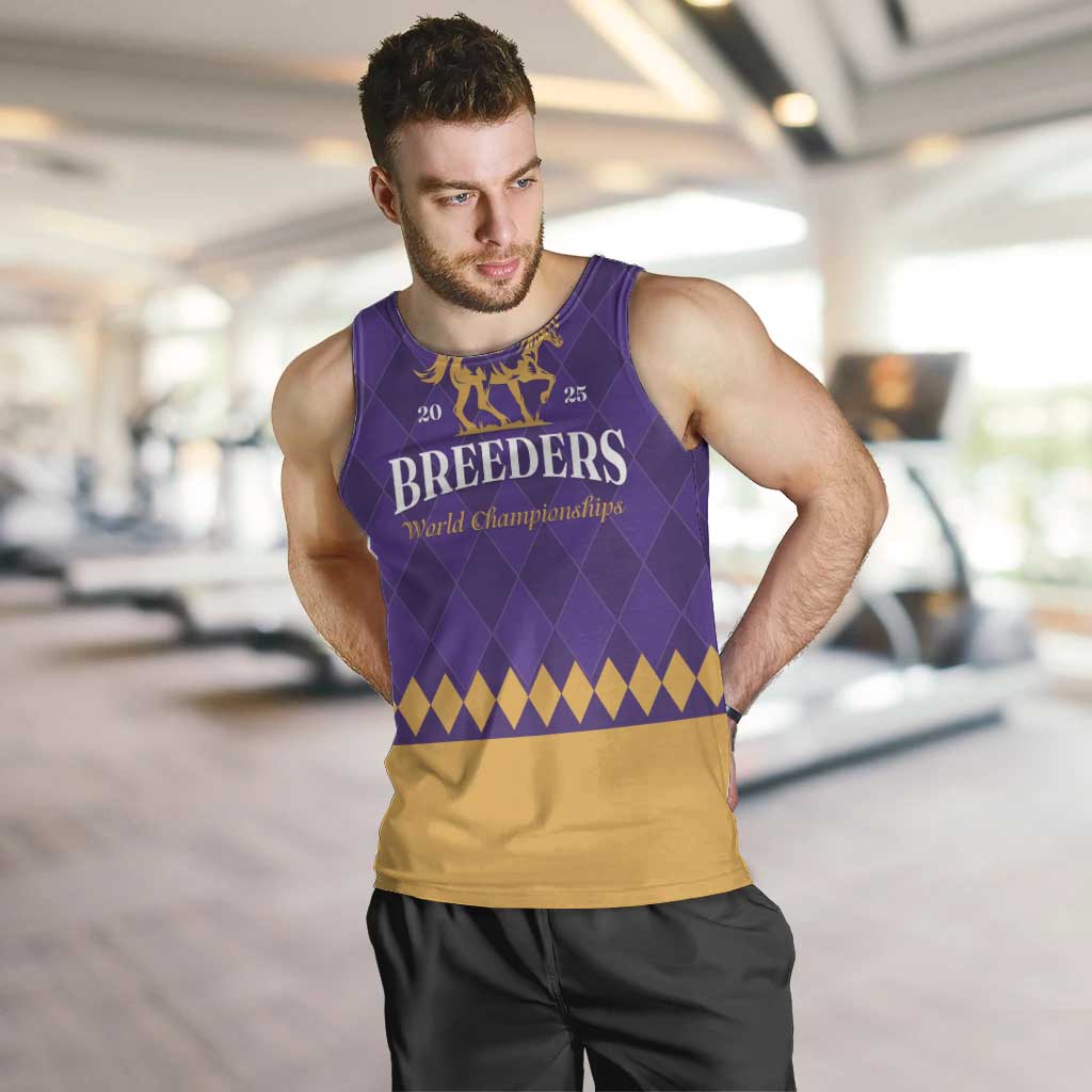 Personalized Breeders Horse Racing 2025 Men Tank Top Del Mar Awaits - Wonder Print Shop