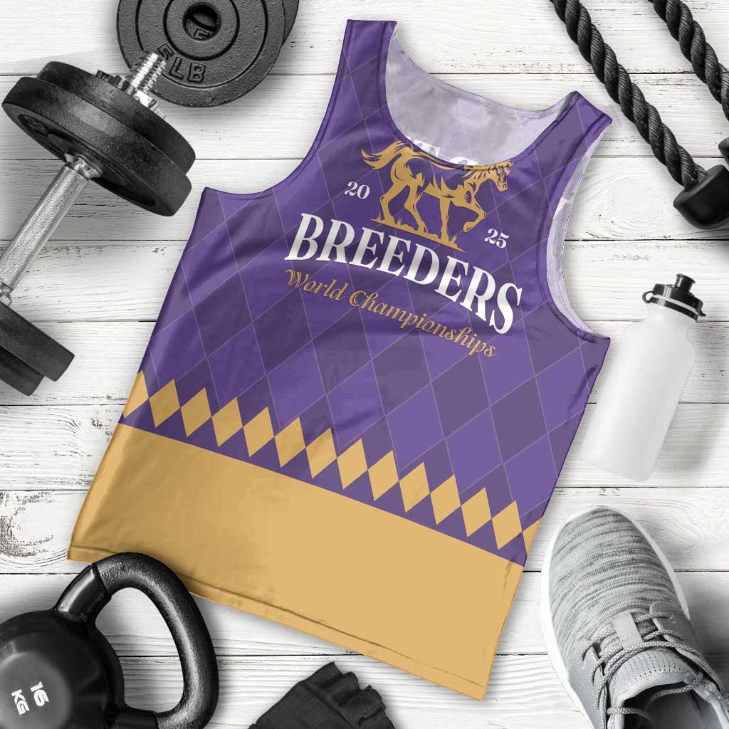 Personalized Breeders Horse Racing 2025 Men Tank Top Del Mar Awaits - Wonder Print Shop