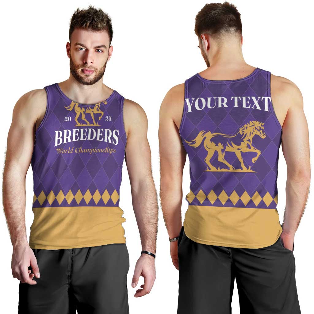 Personalized Breeders Horse Racing 2025 Men Tank Top Del Mar Awaits - Wonder Print Shop