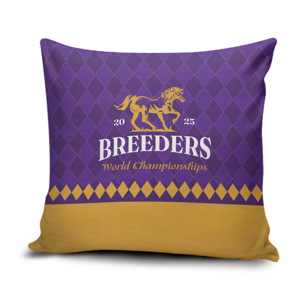 Personalized Breeders Horse Racing 2025 Pillow Cover Del Mar Awaits - Wonder Print Shop