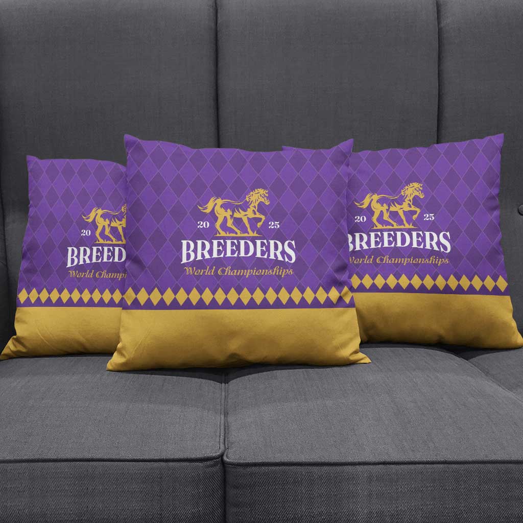 Personalized Breeders Horse Racing 2025 Pillow Cover Del Mar Awaits - Wonder Print Shop