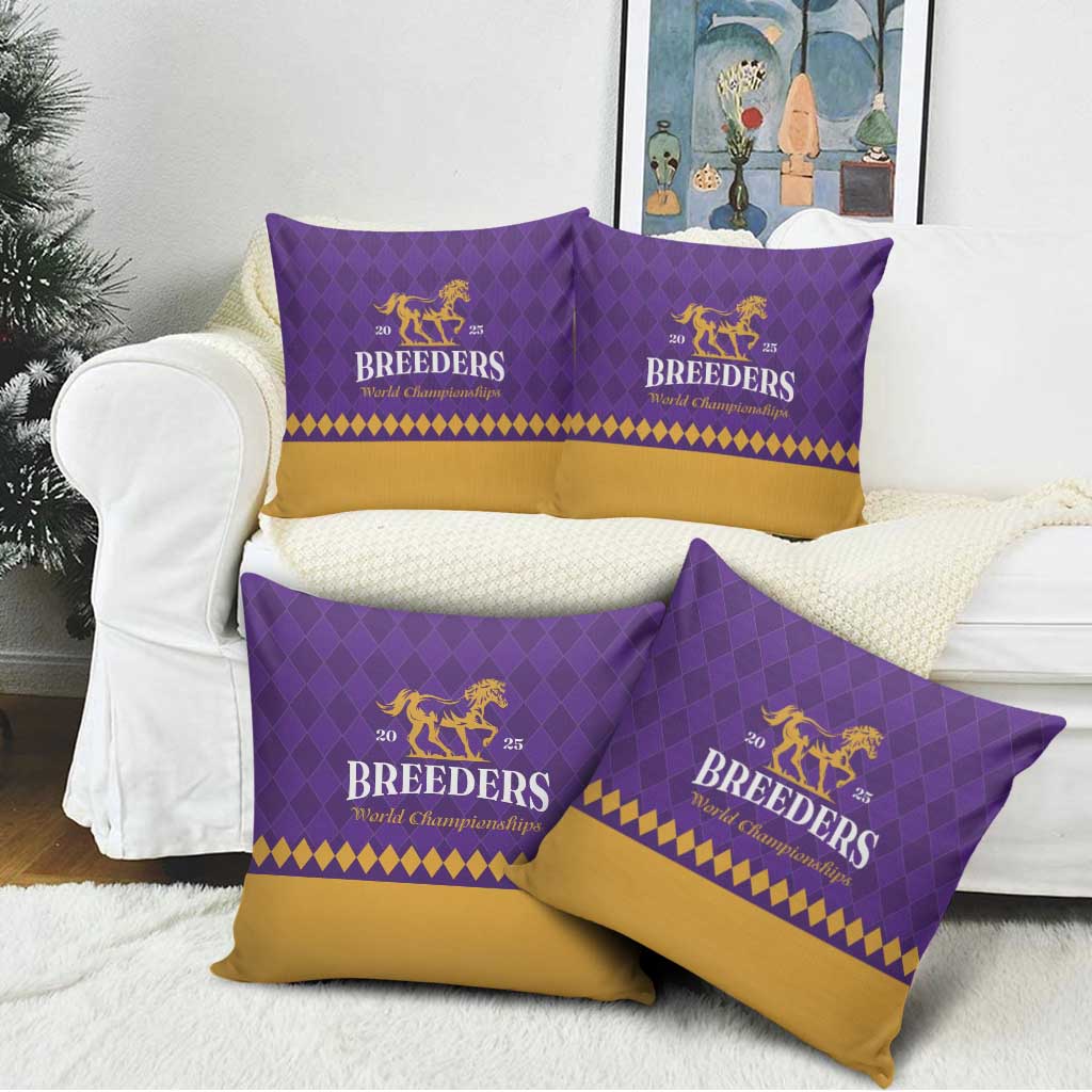 Personalized Breeders Horse Racing 2025 Pillow Cover Del Mar Awaits - Wonder Print Shop