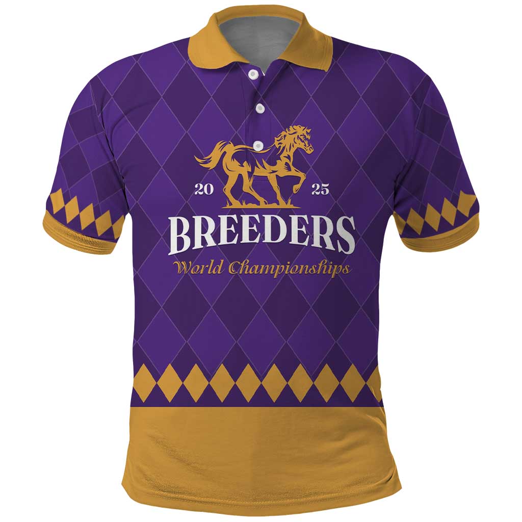 Personalized Breeders Horse Racing 2025 Polo Shirt Del Mar Awaits - Wonder Print Shop