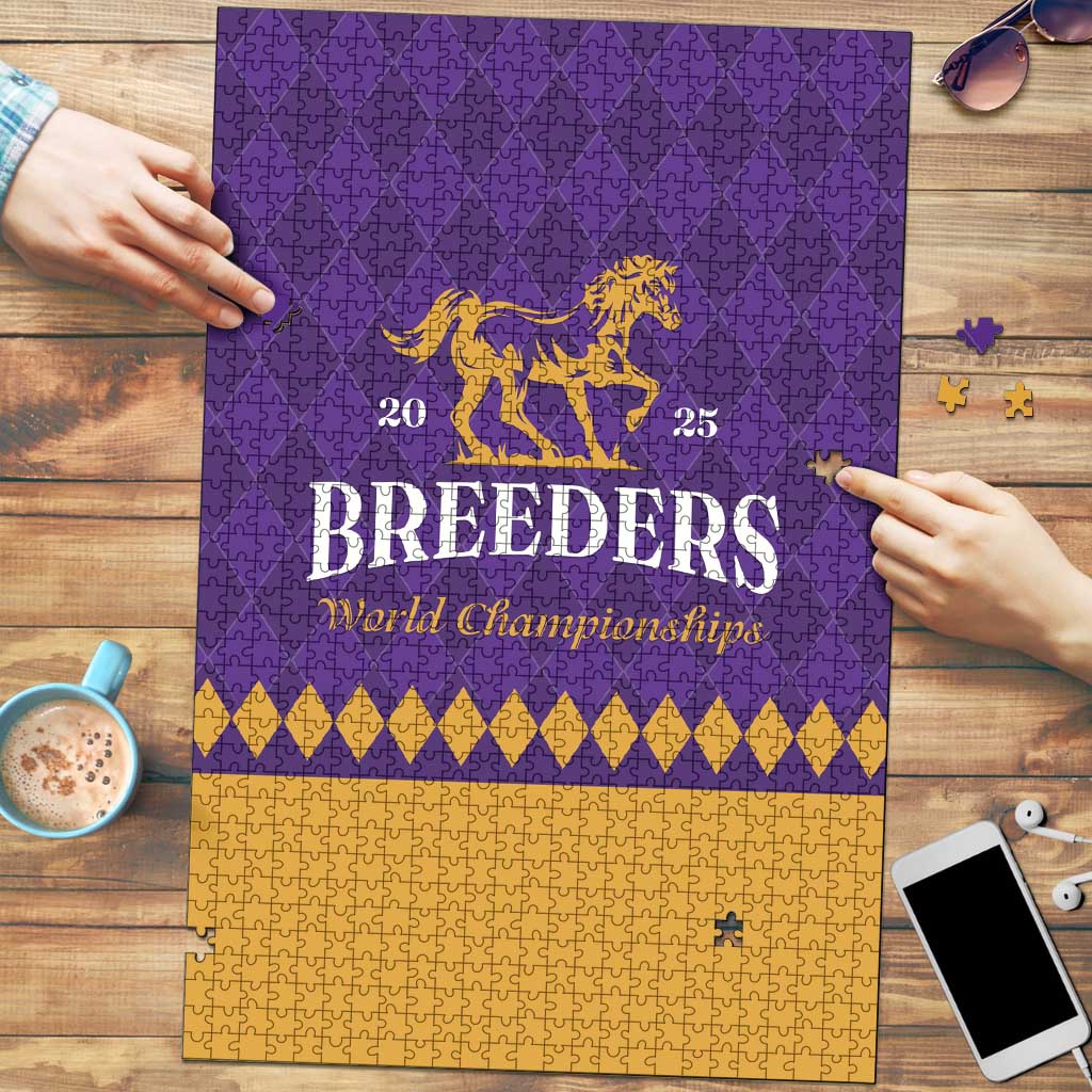 Personalized Breeders Horse Racing 2025 Puzzle Del Mar Awaits - Wonder Print Shop