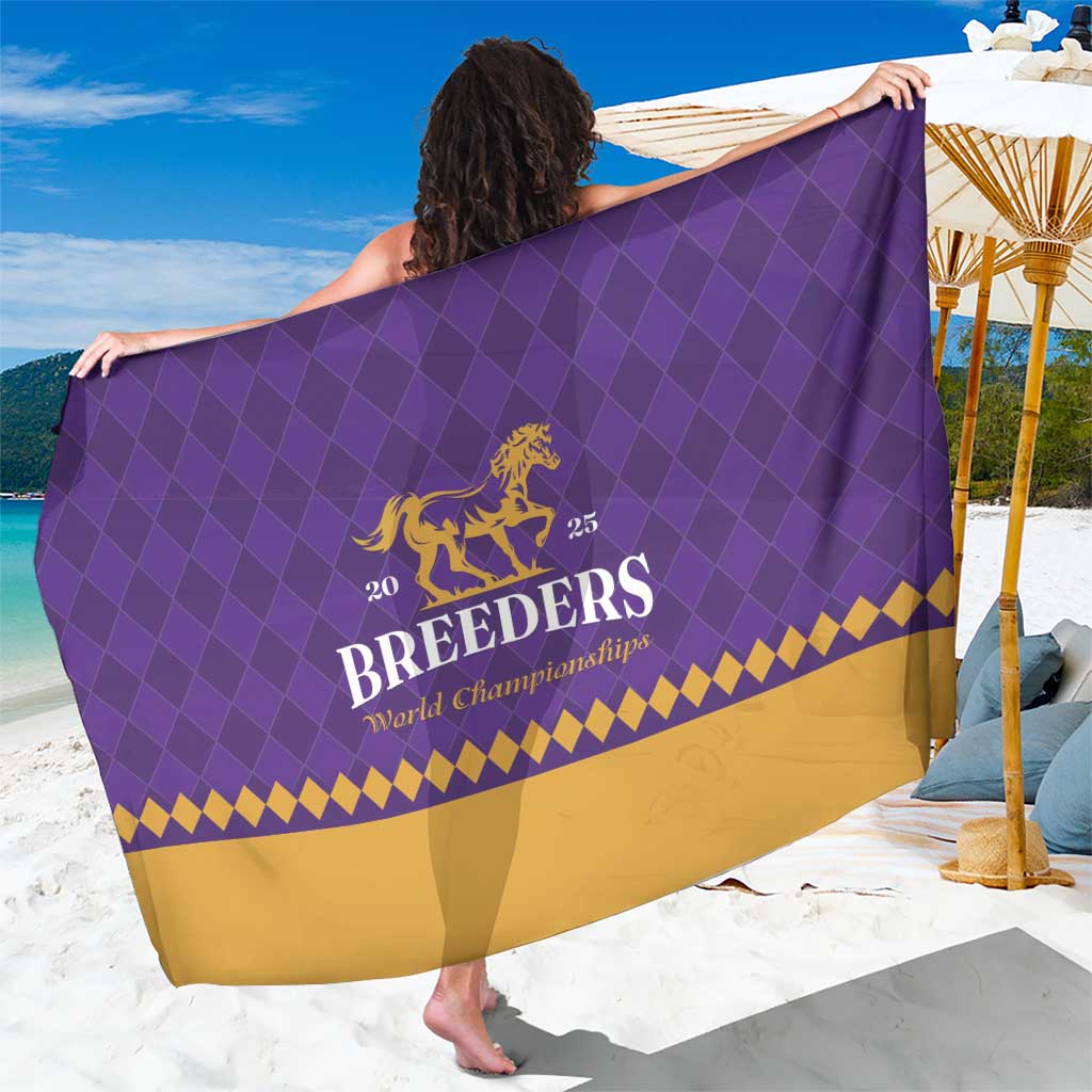 Personalized Breeders Horse Racing 2025 Sarong Del Mar Awaits - Wonder Print Shop