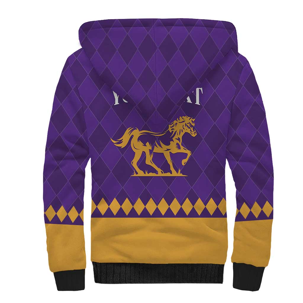Personalized Breeders Horse Racing 2025 Sherpa Hoodie Del Mar Awaits - Wonder Print Shop
