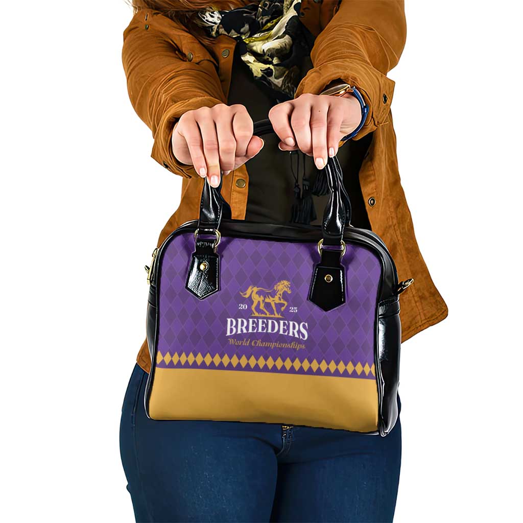 Personalized Breeders Horse Racing 2025 Shoulder Handbag Del Mar Awaits - Wonder Print Shop