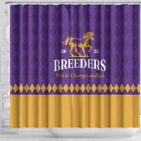 Personalized Breeders Horse Racing 2025 Shower Curtain Del Mar Awaits - Wonder Print Shop