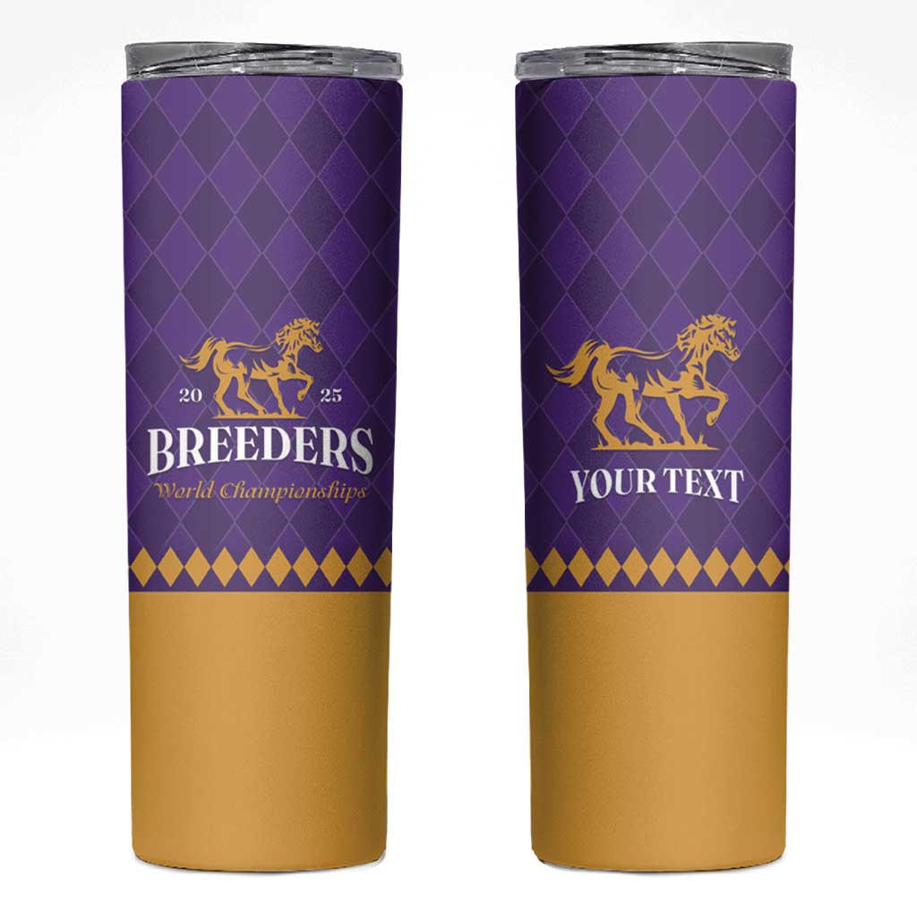 Personalized Breeders Horse Racing 2025 Skinny Tumbler Del Mar Awaits - Wonder Print Shop