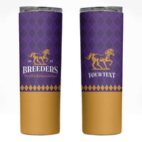 Personalized Breeders Horse Racing 2025 Skinny Tumbler Del Mar Awaits - Wonder Print Shop