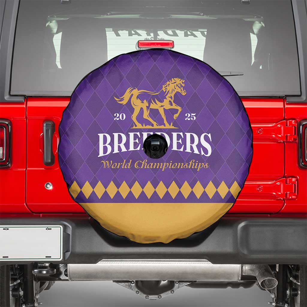 Personalized Breeders Horse Racing 2025 Spare Tire Cover Del Mar Awaits - Wonder Print Shop