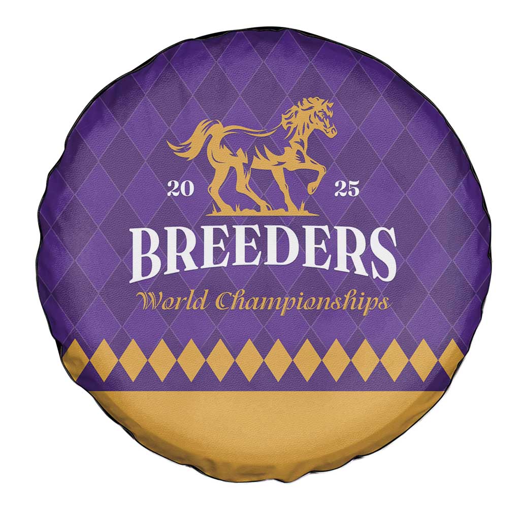 Personalized Breeders Horse Racing 2025 Spare Tire Cover Del Mar Awaits - Wonder Print Shop