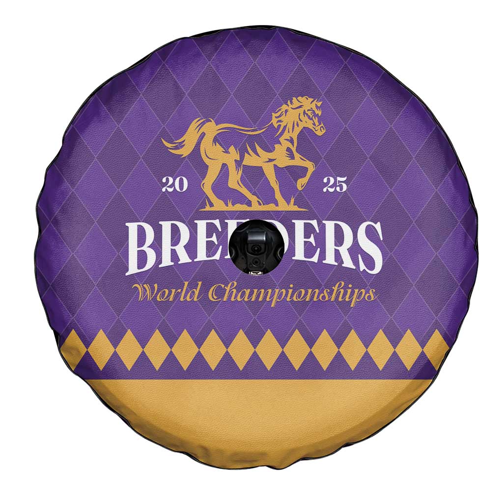 Personalized Breeders Horse Racing 2025 Spare Tire Cover Del Mar Awaits - Wonder Print Shop
