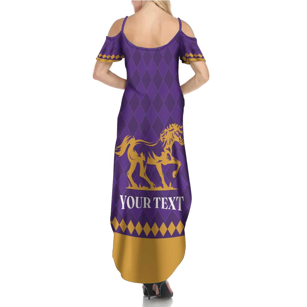 Personalized Breeders Horse Racing 2025 Summer Maxi Dress Del Mar Awaits - Wonder Print Shop