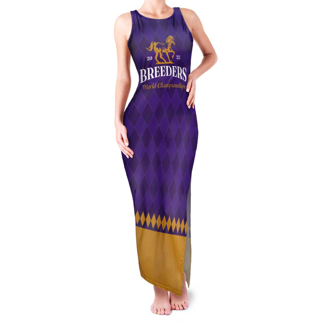 Personalized Breeders Horse Racing 2025 Tank Maxi Dress Del Mar Awaits - Wonder Print Shop