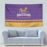 Personalized Breeders Horse Racing 2025 Tapestry Del Mar Awaits - Wonder Print Shop