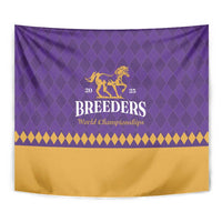 Personalized Breeders Horse Racing 2025 Tapestry Del Mar Awaits - Wonder Print Shop