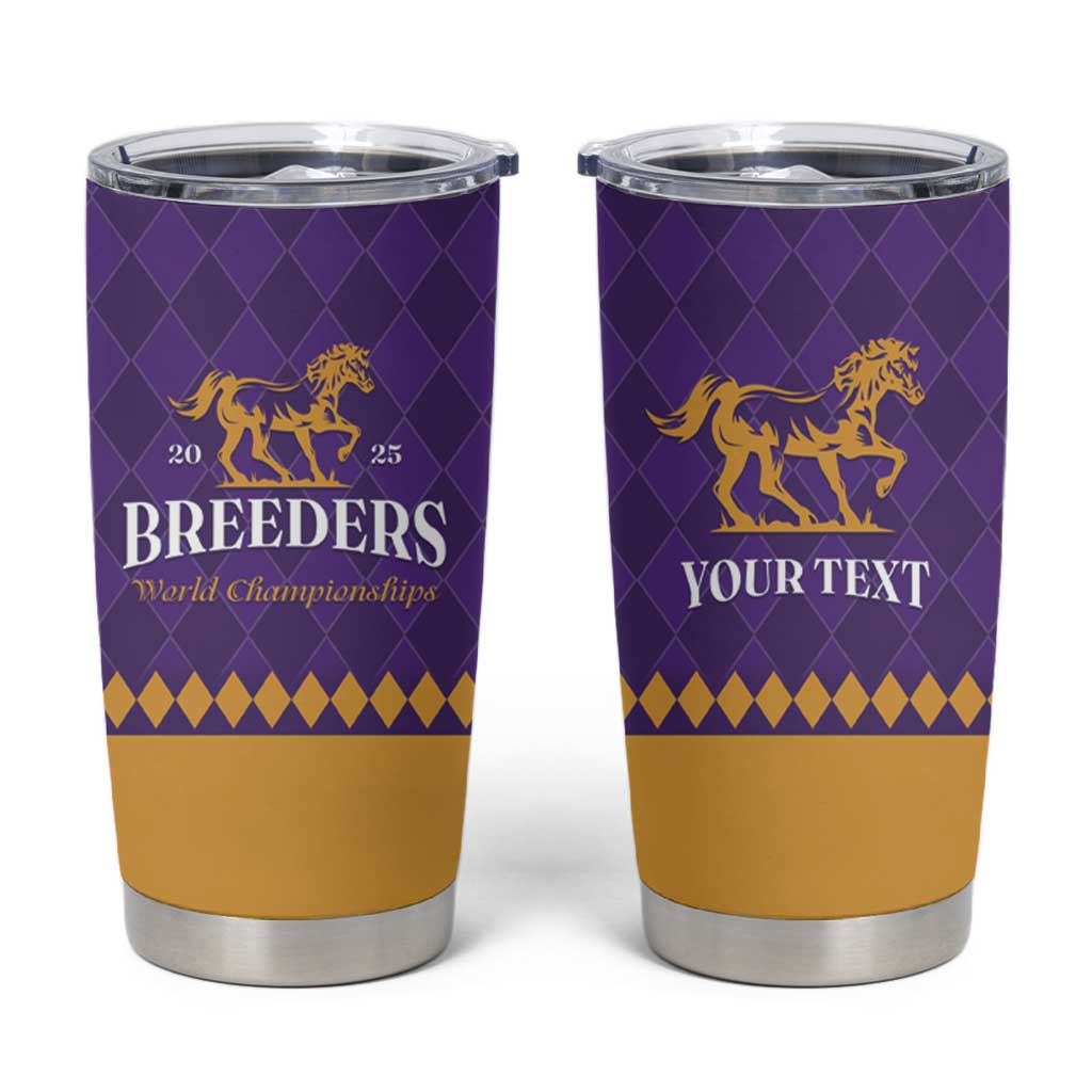 Personalized Breeders Horse Racing 2025 Tumbler Cup Del Mar Awaits - Wonder Print Shop