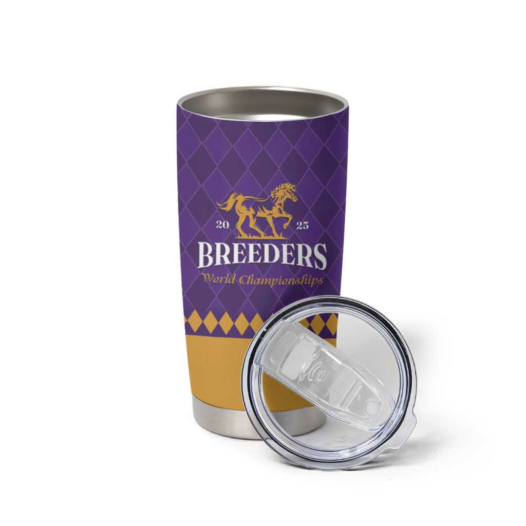 Personalized Breeders Horse Racing 2025 Tumbler Cup Del Mar Awaits - Wonder Print Shop