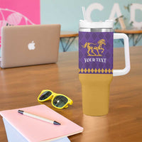 Personalized Breeders Horse Racing 2025 Tumbler With Handle Del Mar Awaits - Wonder Print Shop