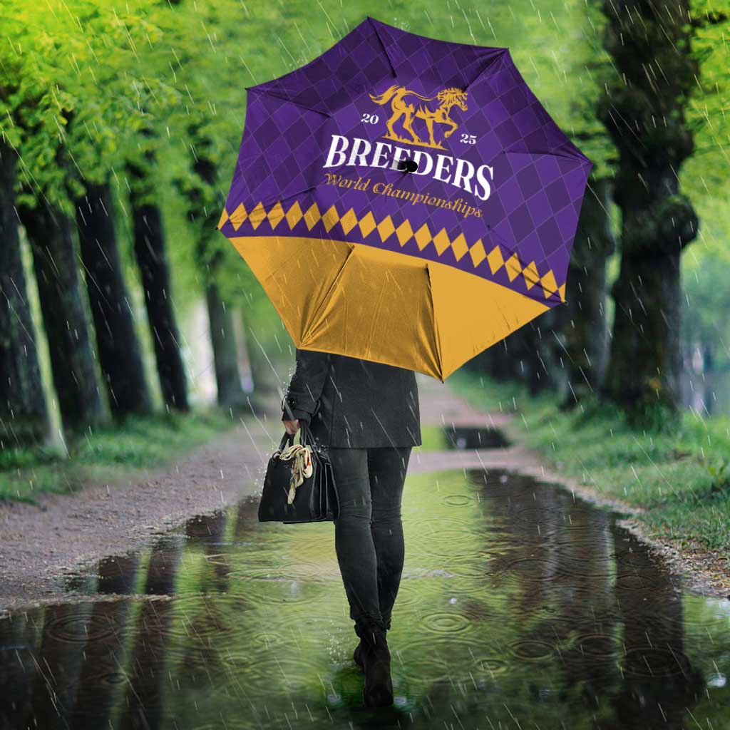 Personalized Breeders Horse Racing 2025 Umbrella Del Mar Awaits - Wonder Print Shop