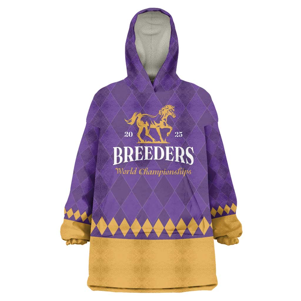 Personalized Breeders Horse Racing 2025 Wearable Blanket Hoodie Del Mar Awaits - Wonder Print Shop